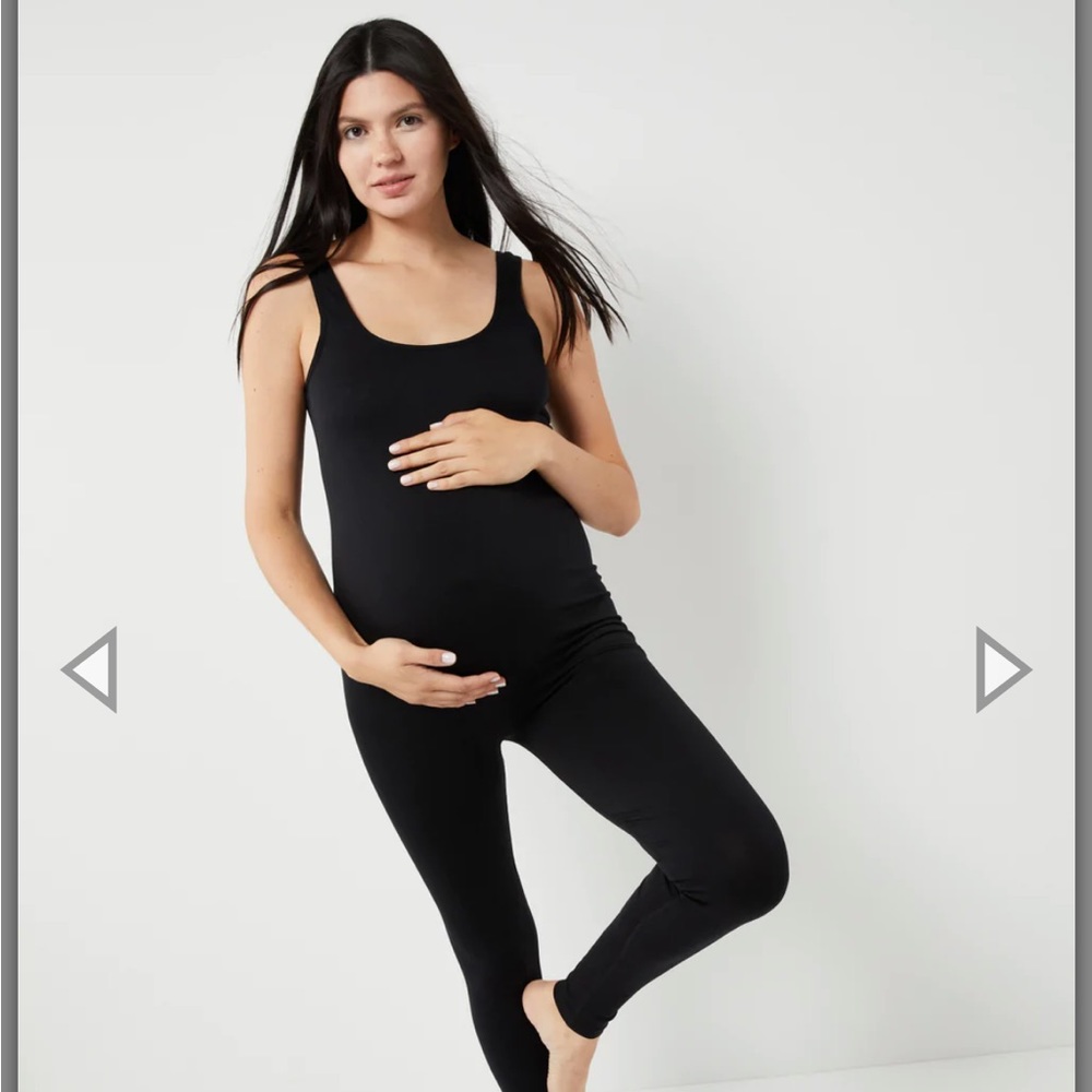 A Pea In The Pod Seamless Maternity Unitard